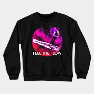 Zebra fish, Electronic, Music, Party, Festival Crewneck Sweatshirt